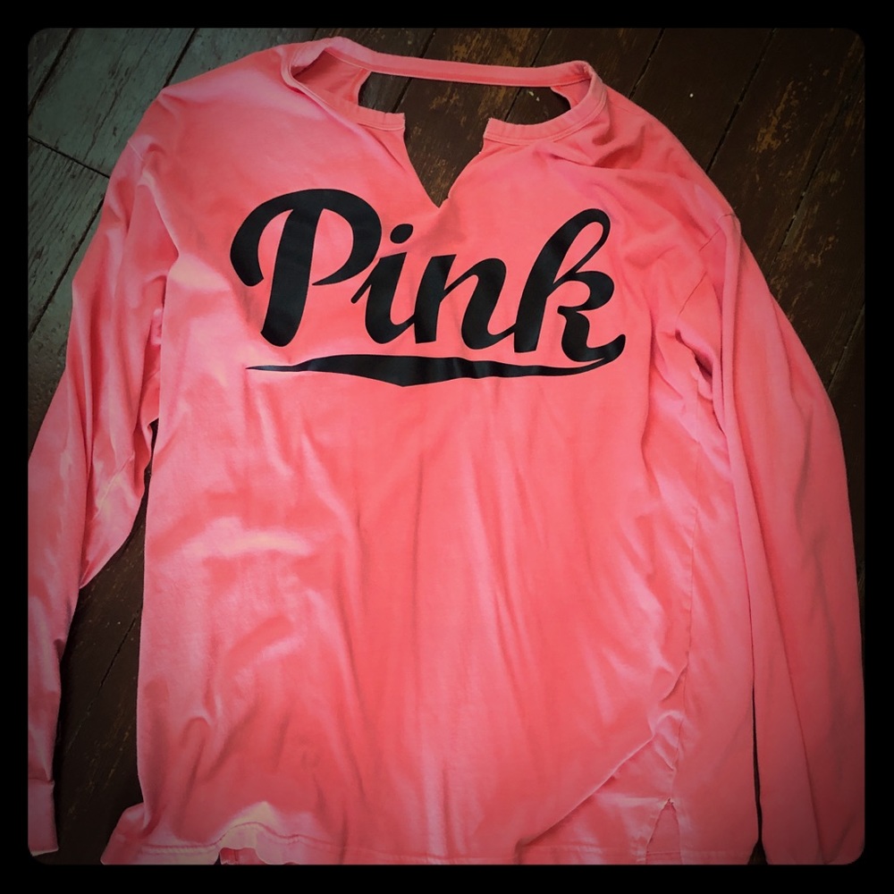 PINK long sleeve tee